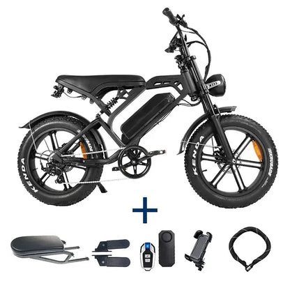 V20Pro 9.0 500 WATT + Achterzitje + Voetsteuntjes + Alarm